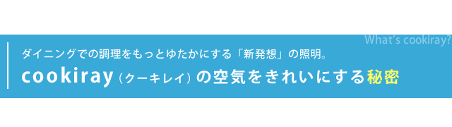 クーキレイの空気をきれいにする秘密