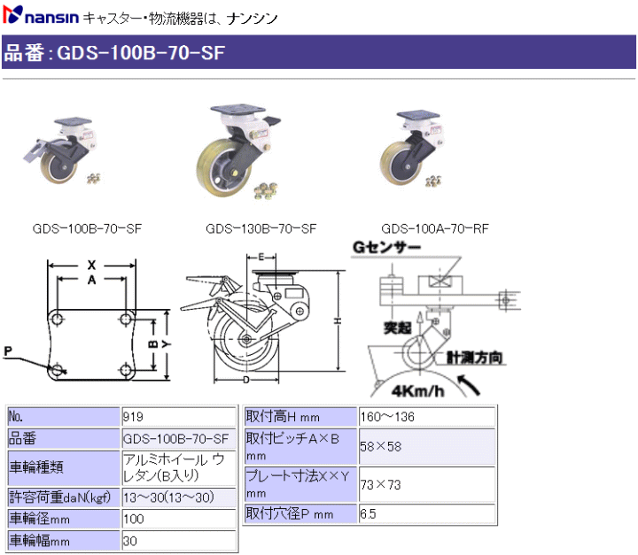 iV LX^[ GDS-100B-70-SF A~zC[ E^(xAO)ԗ Xgbp[t ڍ