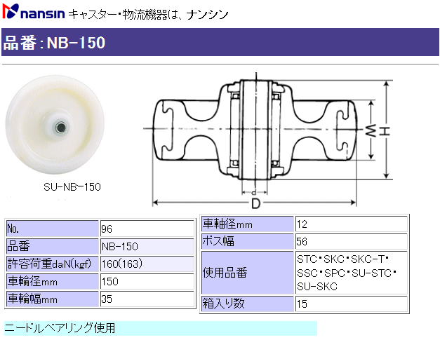 iV LX^[ NB-150 (No.96) iCԗւ̂ ڍ