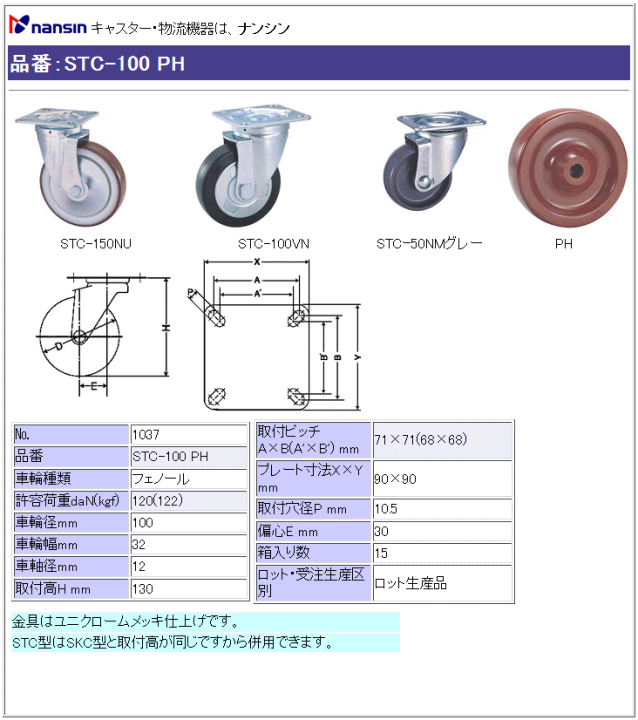 iV LX^[ STC-100 PH tFm[ԗ ڍ