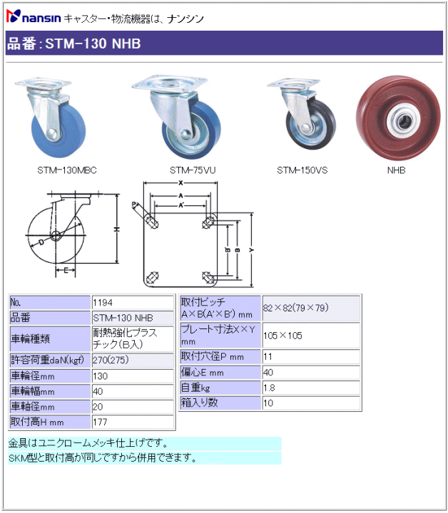 iV LX^[ STM-130 NHB ϔMvX`bN(xAO)ԗ ڍ
