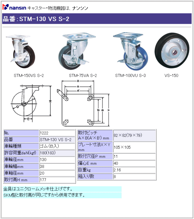 iV LX^[ STM-130 VS S-2 S(xAO)ԗ Xgbp[t ڍ