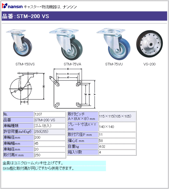 iV LX^[ STM-200 VS S(xAO)ԗ ڍ