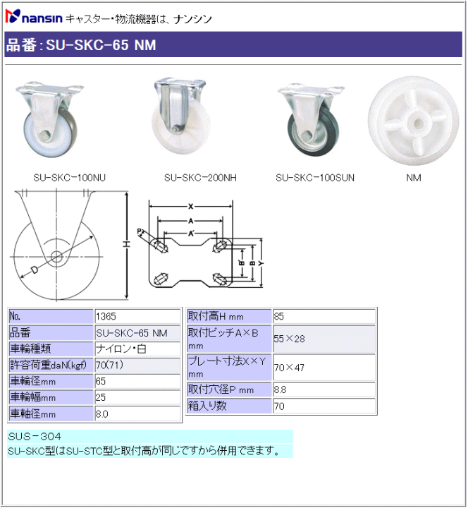 iV LX^[ SU-SKC-65 NM iC()ԗ ڍ