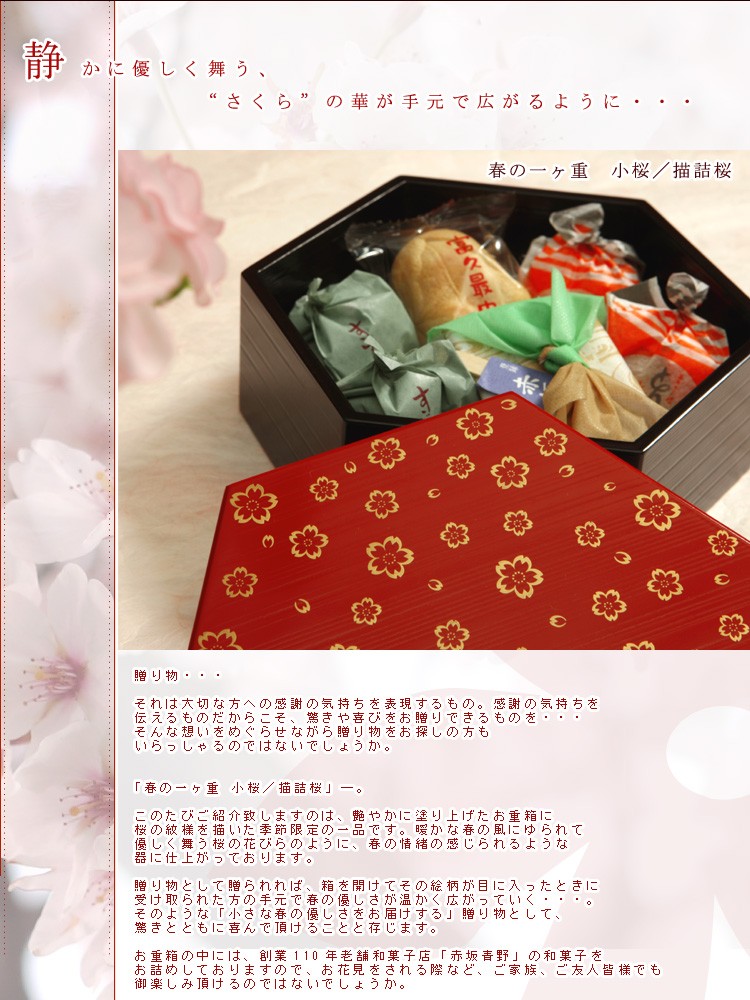 掛軸　　岡本紫洸　『春宴』　大幅　共箱　二重箱　美品　【桜　月】 銀座 真生堂 | 推定 林小伝治 / 明治 七宝 / 総金線 花鳥図 箱 ※SOLD