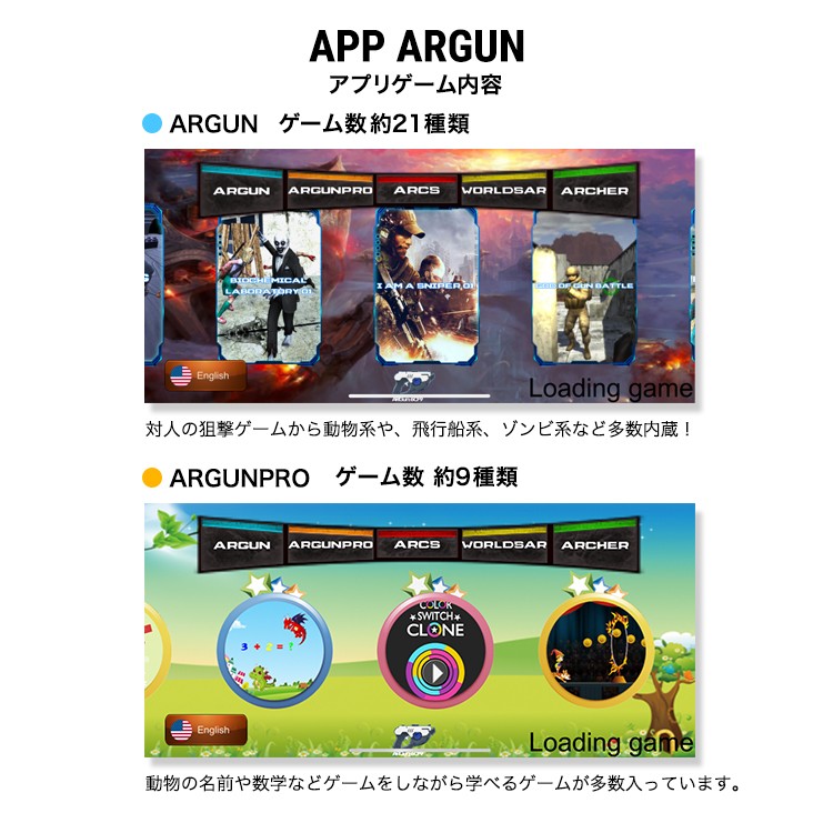 新感覚,シューティングゲーム,iPhone,Android,AR,GAME,GUN,体験型,アプリ,ios,日本語対応,拡張現実,Bluetooth,スマホ