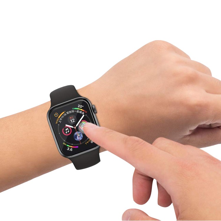 AppleWatch,保護フィルム,黒縁,series3,2,1,全種類対応,AppleWatch4,クリア,AppleWatch3,2枚セット