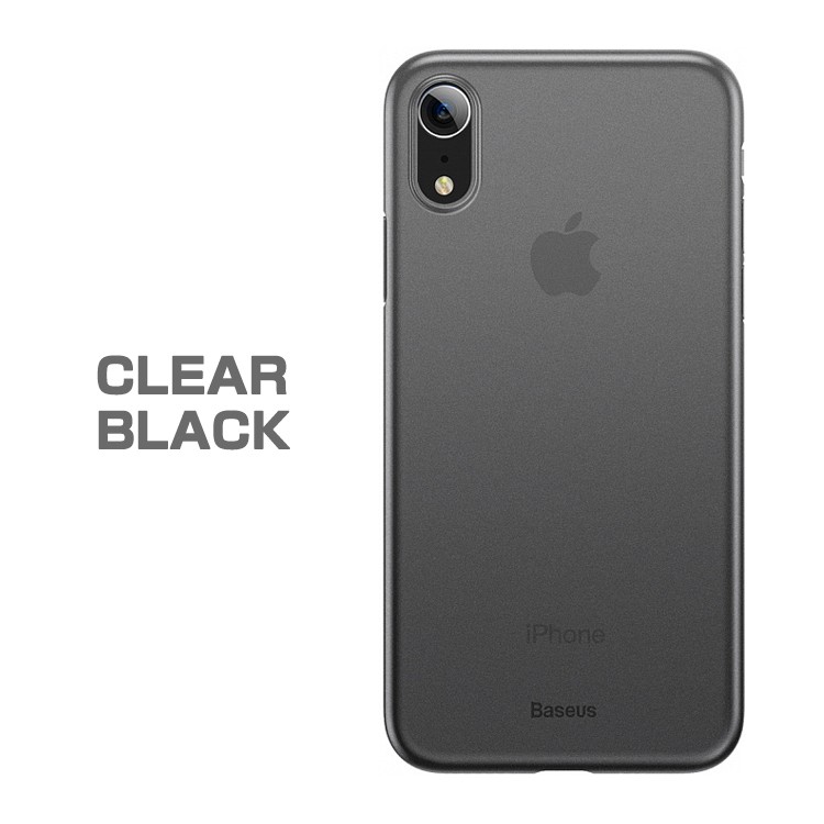 Baseus,iphoneXS,XR,XSMAX,iPhoneケース,最新,半透明,iPhoneカバー,White,BLACK,シンプル,ウイングケース