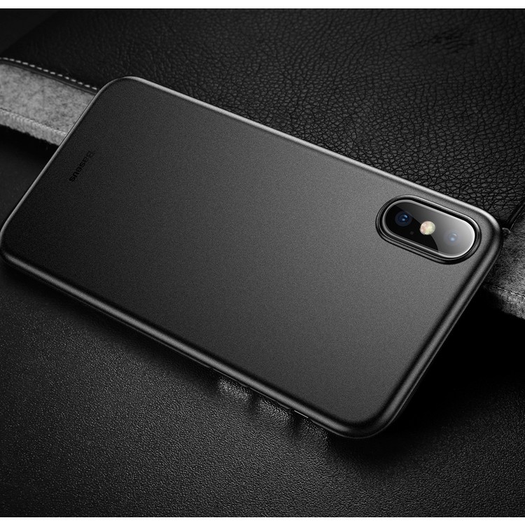 Baseus,iphoneXS,XR,XSMAX,iPhoneケース,最新,半透明,iPhoneカバー,White,BLACK,シンプル,ウイングケース