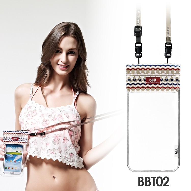 防水,スマホ,iphone,plus,ポーチ,プール,海,bikit,ウォータープルーフ