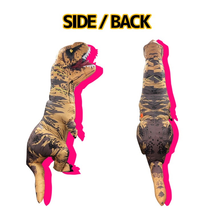 恐竜,コスプレ,着ぐるみ,Tレックス,ハロウィン,衣装,おもしろコスプレ,おもしろコスチューム,空気,膨らむ,インフレータブルコスチューム,空調服,おもしろ,衣装,着ぐるみ,コスチューム,ダイナソー,ジュラシック,ティラノサウルス,仮装,パーティー