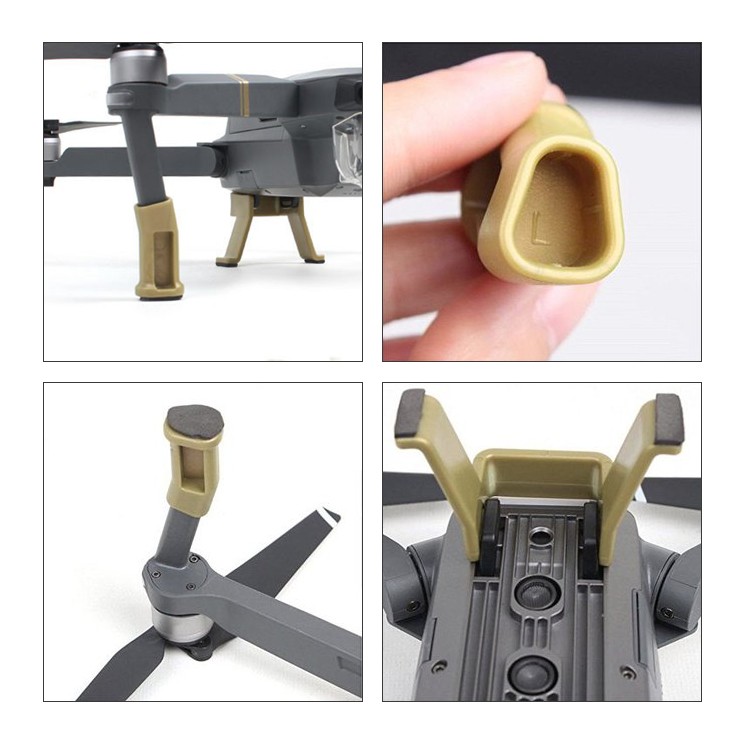 DJI,Mavic,Pro,専用ランディングギア,スキッド,補高スキッド,エクステンダー,延長スタンド,延長パーツ,補高着陸プロテクター,Landing,Gear,Guards,Protector