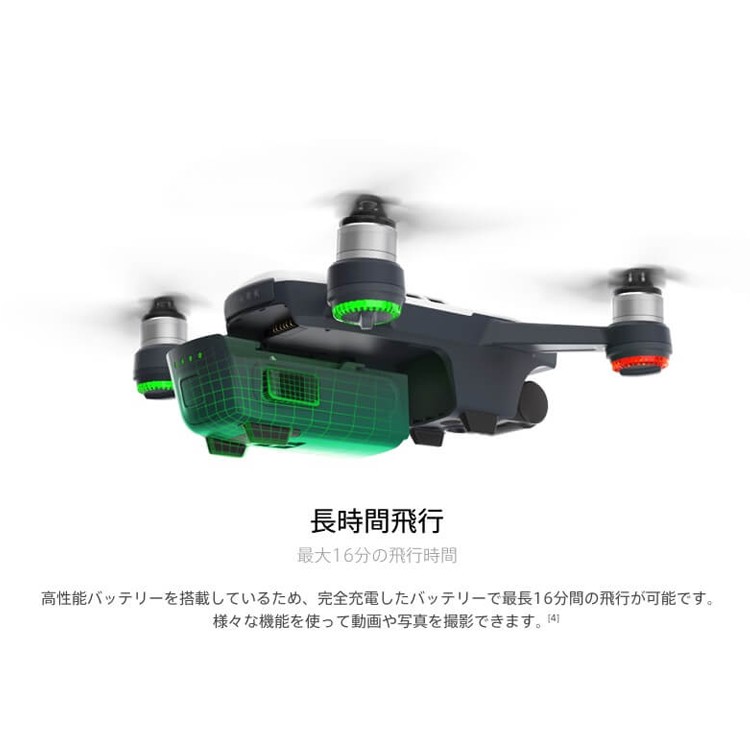 SPARK,スパーク,小型ドローン,DJI,セルフィードローン