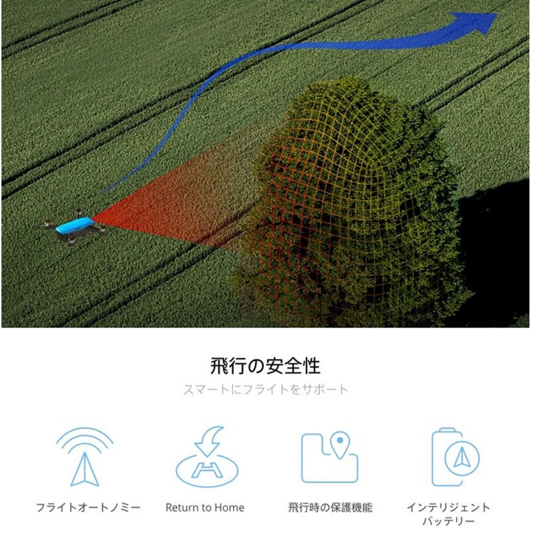 SPARK,スパーク,小型ドローン,DJI,セルフィードローン