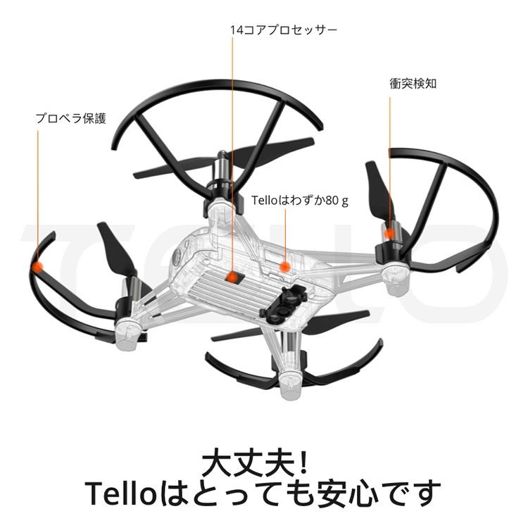 ジェリコ DJI 特約販売店 オンラインショップ / DJI Tello フルコンボ