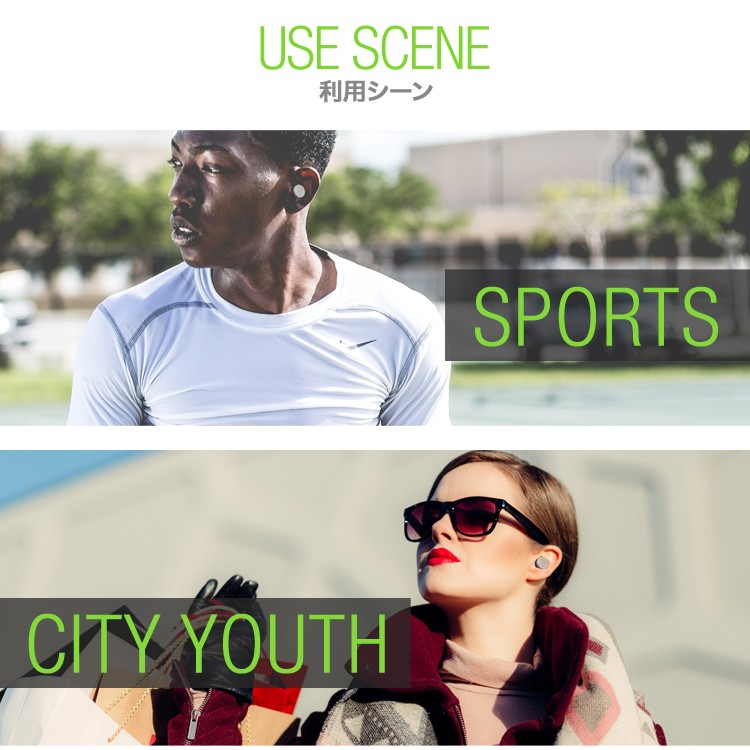 ワイヤレス,イヤホン,完全独立,両耳,コードレス,バッテリー,高音質,Woofer,Bluetooth,イヤホン,Bluetooth,4.1,イヤホン,ランニング,スポーツ,マイク付き