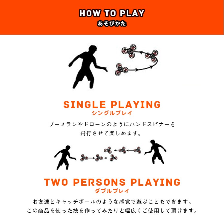 飛ぶハンドスピナー,フライングハンドスピナー,Flying,hand,spinner,フィジェットスピナー,fidget,spinner,F1,FLYING,SPINNER,ドローン,おもちゃ