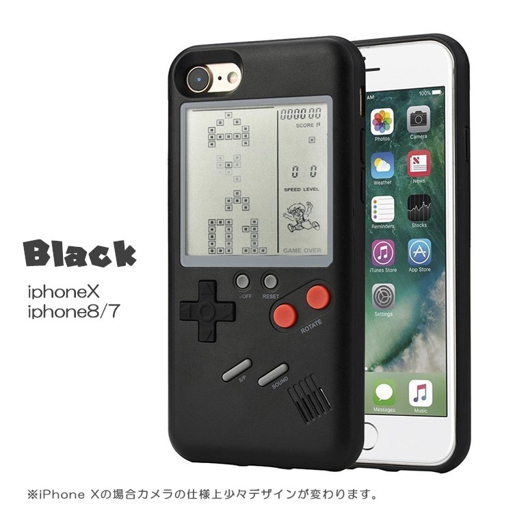 iPhoneケース,iPhoneX,8,7,レトロゲーム,パズル,ゲーム,ケース,コンパクト,iPhoneカバー,iPhone7,iPhone8,iPhoneX,スマートフォン,シューティング,戦車ゲーム
