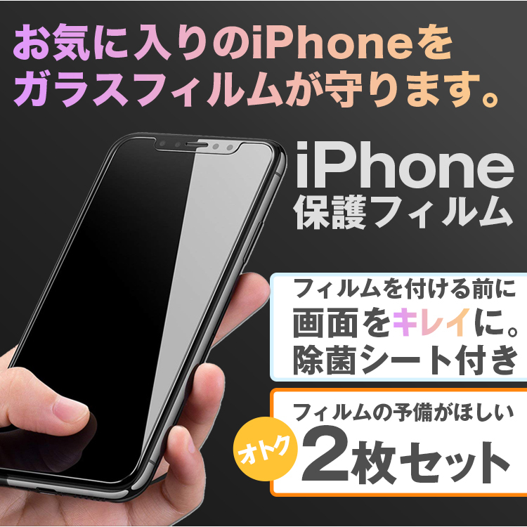 iPhone保護フィルム,iPhoneXS,iPhoneXR,iPhoneXSMAX,iPhone保護フィルム,ガラスフィルム,クリア,2枚セット,フィルム,強化フィルム,セット,対応,除菌シート