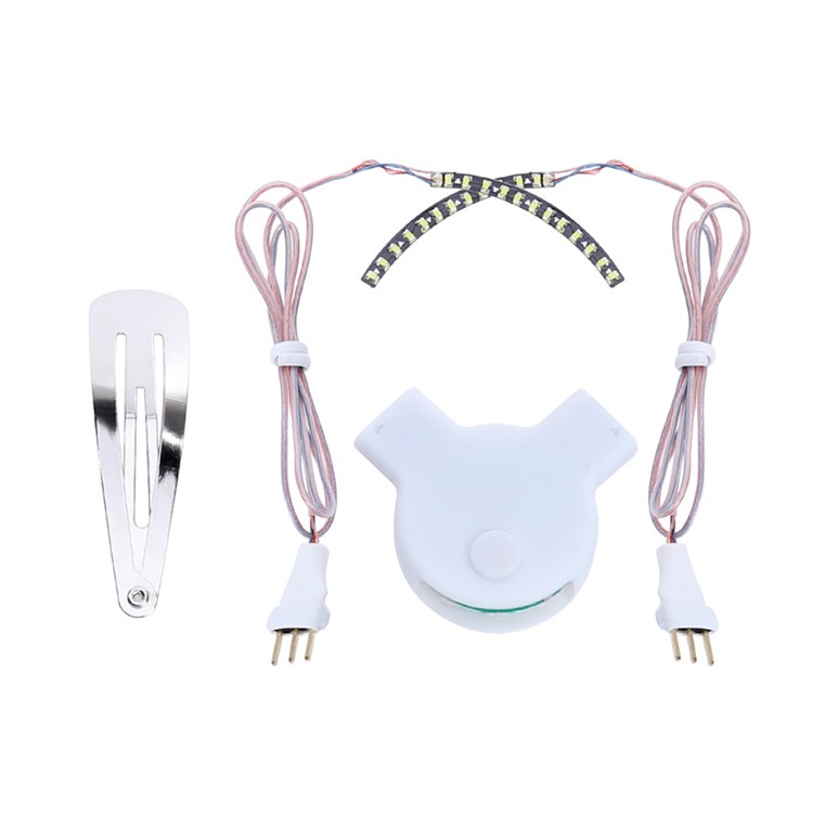 つけまつげ,LED,光る,つけま,ハロウィン,カラーつけまつげ,(メール便送料無料)