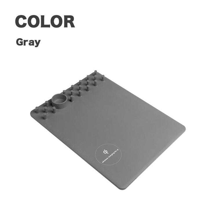 ワイヤレス充電器,マウスパッド,ワイヤレス充電器,iphonex,iphone8,galaxy,note8,Qiレシーバー設置,ワイヤレス充電器,Android,ケーブル,収納,ワイヤレス充電対応,