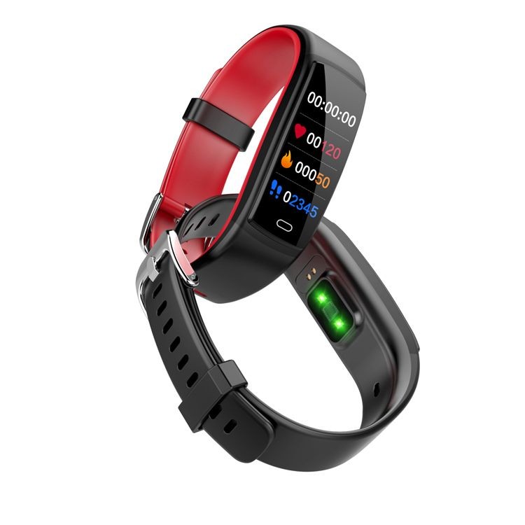 スマートウォッチ 日本語対応 カラーディスプレイ ケーブル不要 充電長持ち フィットネス 