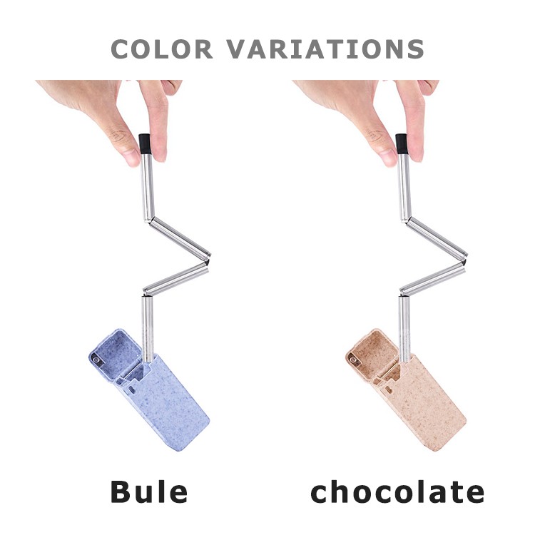 ステンレス,ストロー,折りたたみ式,マイストロー,持ち運び,環境,エコ,収納ストロー,アウトドア,キャンプ,BBQ