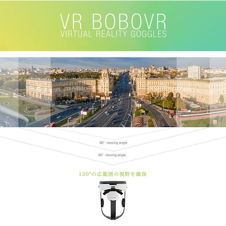 (送料無料) VR ゴーグル スマホ BOBO VR Z4 3Dメガネ ヘッドフォン内臓 ゲーム 360° 動画 アプリ ギャラクシー アイフォン iphone7 7plus iphone6 6plus