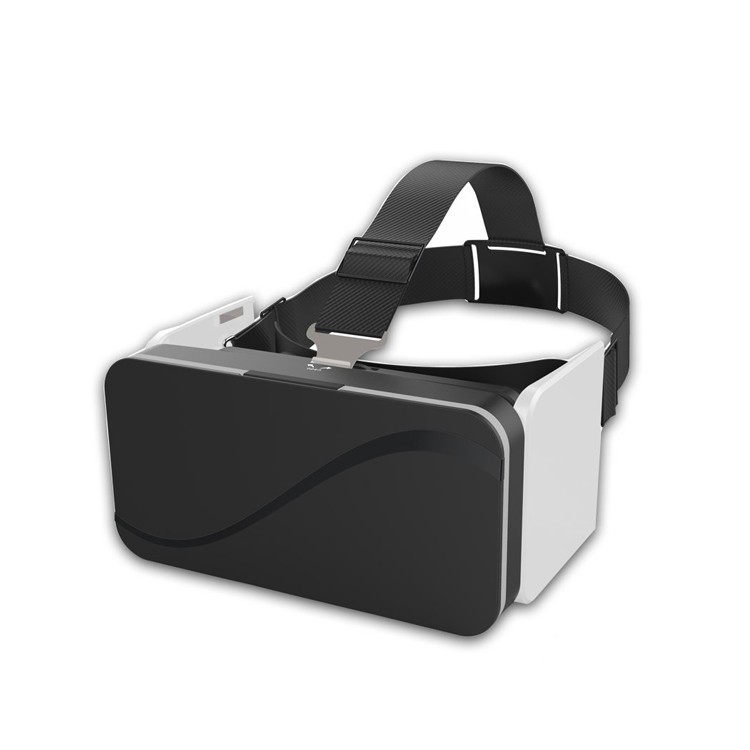 VR ゴーグル 3Dメガネ 折り畳み式VR ヘッドバンド付き 超薄型 軽量 超3D映像効果 iphone 近視対応 Android ios 4.7~6.0 インチスマホ対応 持ち運び