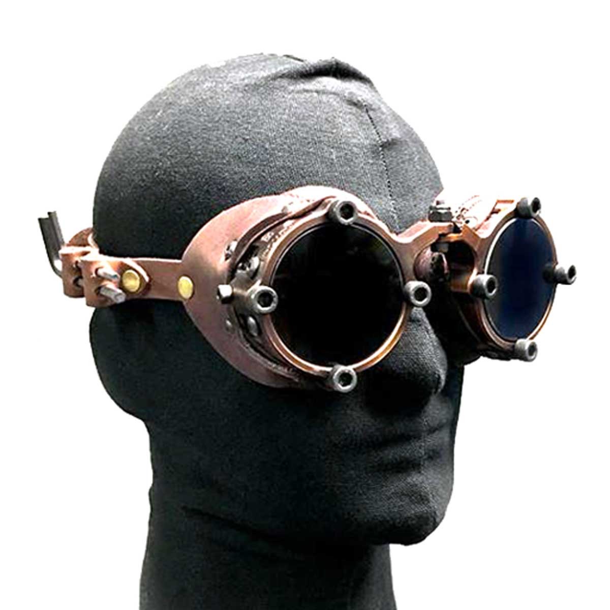 スチームパンクゴーグル Apocalypse Hardware Machined Goggles Antique Bronze スチームパンクゴーグル Apocalypse Hardware 東京 高円寺の帽子屋 Manaboo 帽子