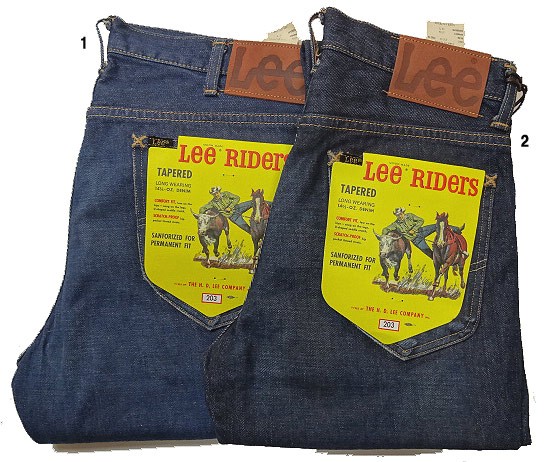 Lee AMERICAN RIDERS 203 テーパードジーンズ 加工デニム メンズ