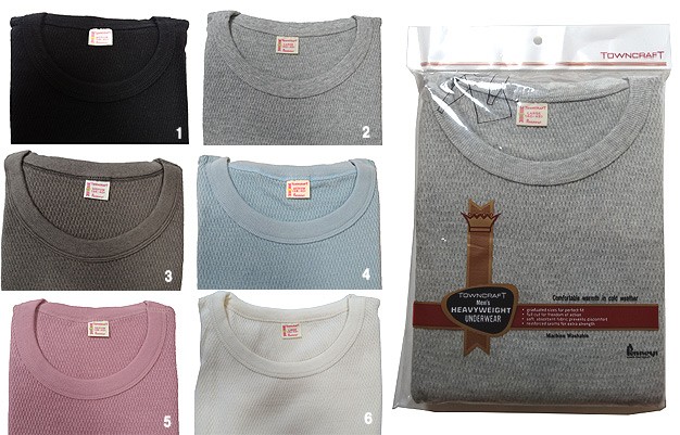 TOWN CRAFT J.C.PENNEYS タウンクラフト ヴィンテージ サーマル パックT 長袖クルーネック サーマルロンT
