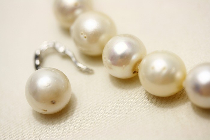 【クリッカー入门セット78】南洋白蝶真珠nc/p 2点セット,日本代购