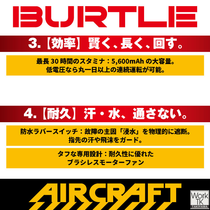 BURTLE（バートル） (2026年30V在庫有・即納) バッテリーセット