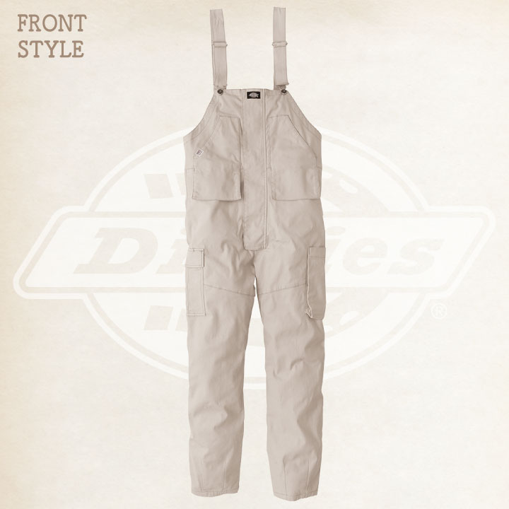Dickies（ディッキーズ） ストレッチ オーバーオール サロペット