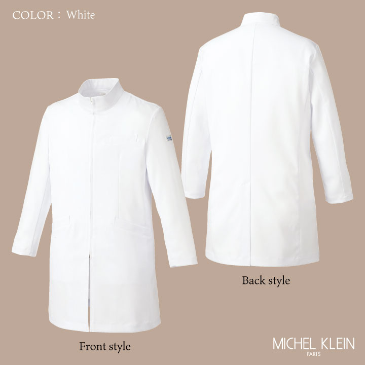 ミッシェルクラン MK-0013 ドクターコート 制服 ユニフォーム 医療 エステ チトセ MICHEL  長袖 ct-mk0013 ミッシェルクラン MK-0013 ドクターコート 制服 ユニフォーム 医療