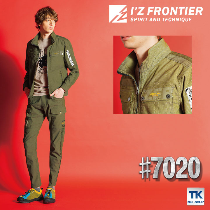 I'Z FRONTIER アイズフロンティア 春夏 長袖 ジャケット メンズ