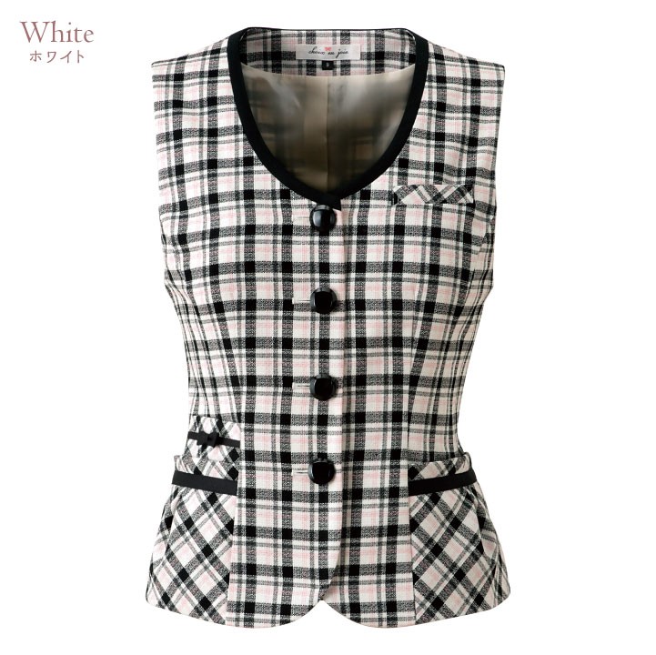 ベスト アンジョア 事務服 制服 仕事服 クリニック 病院 美容 受付