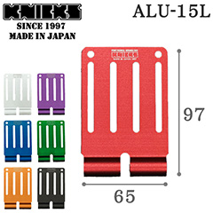 ニックス ベルトループ Mサイズ 3枚 KNICKS ニックス アルミ削り出しベルトループL (6枚入りBOXセット) ALU