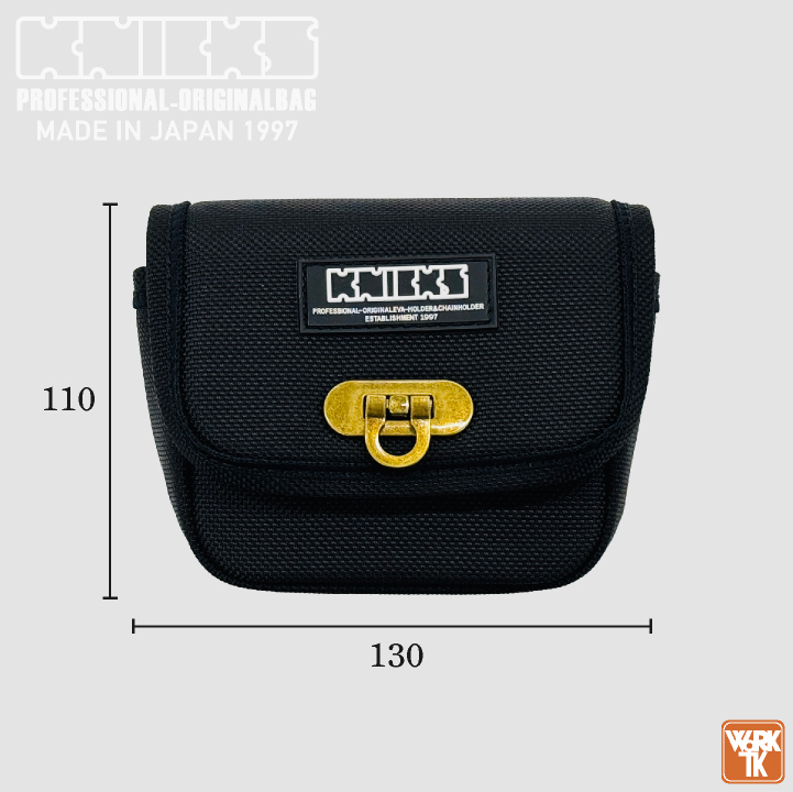 KNICKS ニックス コーデュラ バリスティック生地 小物ポーチ BA-100BOX