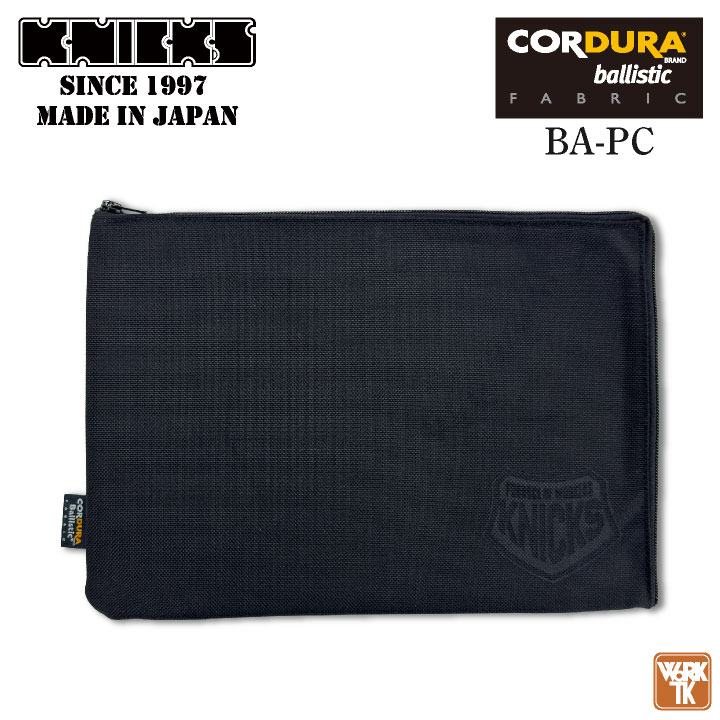 CORDURA FABRIC ノートPCケース ブラック KNICKS ニックス ノートパソコン用ケース コーデュラバリスティック 腰