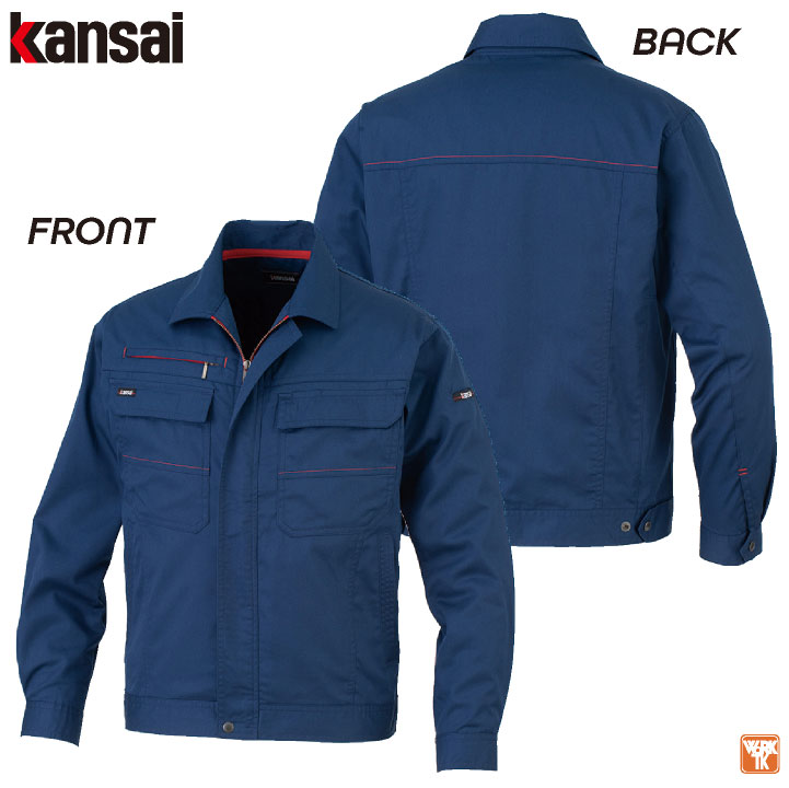 大手量販店ヒット商品KANSAI 長袖 ブルゾン K20012 春夏 ジャケット