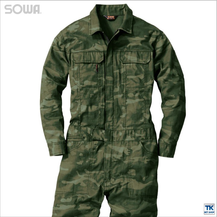 長袖つなぎ つなぎ 迷彩つなぎ カモフラ おしゃれ メンズ イベント