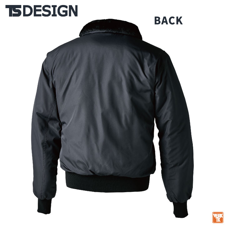 TS DESIGN 長袖防寒ジャケット 秋冬 防寒着 長袖 ジャケット 防風 防寒