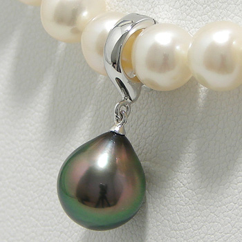 大溪地黑蝶珍珠クリッカー绿色系9.